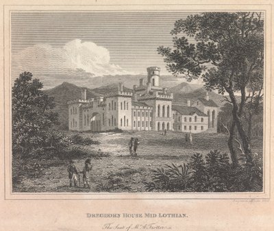 Drechorn House Mid Lothian; page 90 (Volume One) by George Cooke