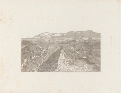 The Roman Forum from the Tower of the Capitol by George Cooke