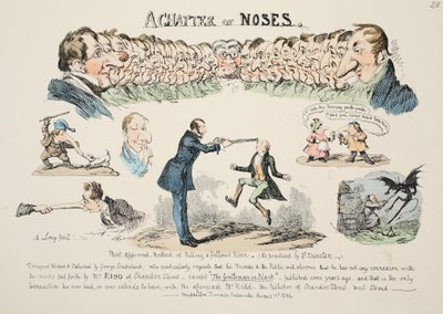 A Chapter of Noses by George Cruikshank