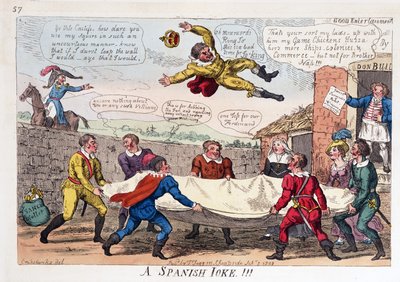 A Spanish Joke by George Cruikshank
