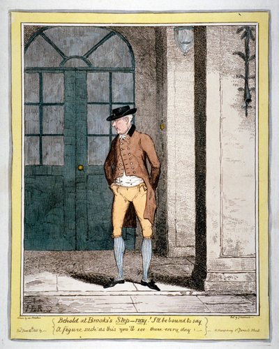 A man outside Brooks