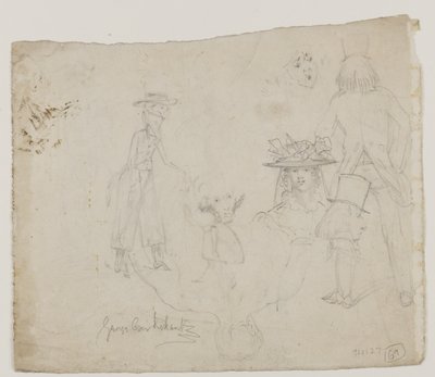 Character studies by George Cruikshank