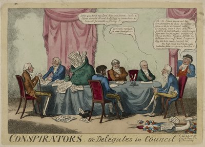 Conspirators, published July 1 by George Cruikshank