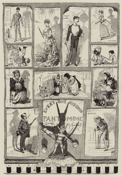Every One His Own Pantomime by George Cruikshank