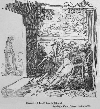 He smelt - O Lord! How he did smell! by George Cruikshank