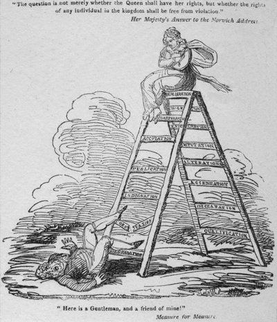 Here is a Gentlemen, and a friend of mine! by George Cruikshank