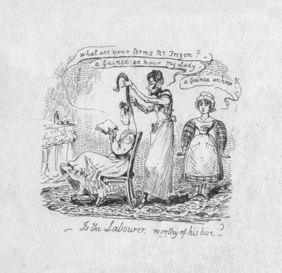 Is the Labourer Worthy of His Hire by George Cruikshank