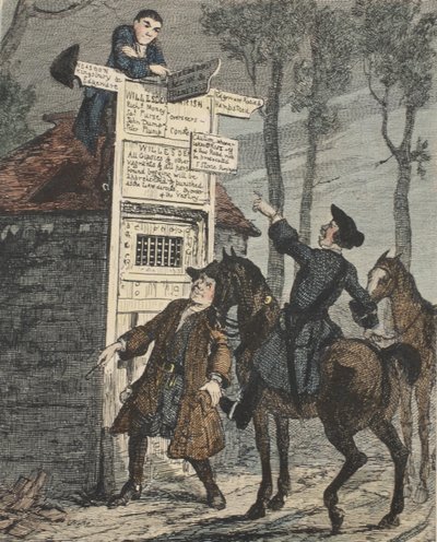 Jack Sheppard Escapes from the Prisoners Cage, Illustration from Jack Sheppard: A Romance by William Harrison Ainsworth by George Cruikshank