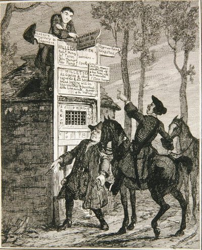 Jack escapes from the cage at Willesden, illustration from 