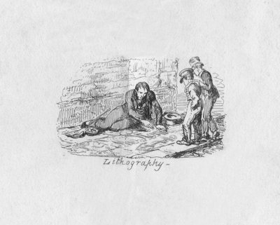 Lithography, 1829 by George Cruikshank