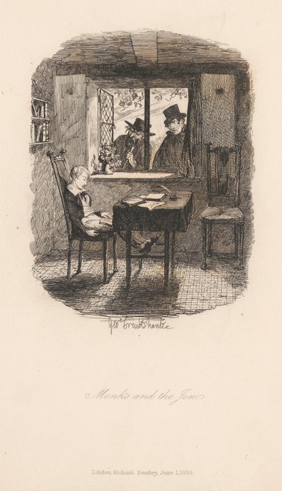 Monks and the Jew by George Cruikshank