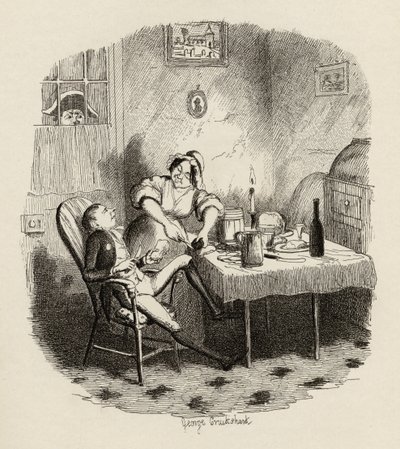 Mr Claypole as He Appeared When His Master Was Out, from 