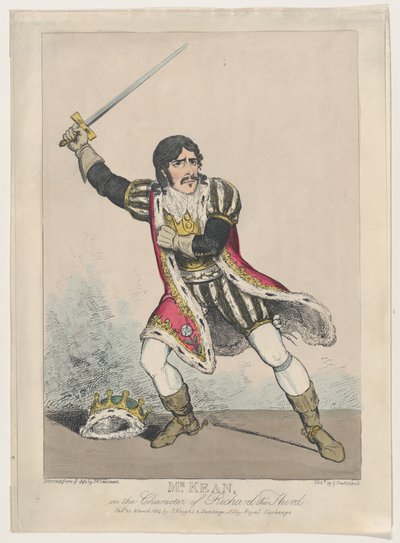 Mr. Kean in the Character of Richard the Third by George Cruikshank