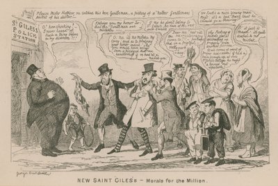 New Saint Giles by George Cruikshank