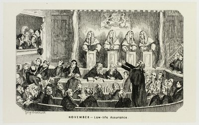November - Law-Life Assurance from George Cruikshank