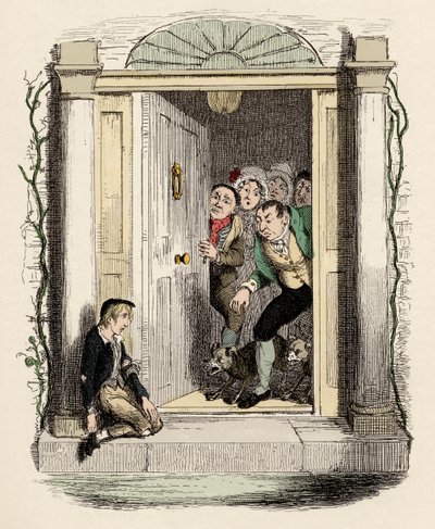 Oliver Twist at Mrs Maylie