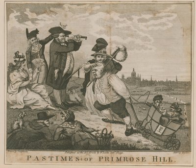 Pastimes of Primrose Hill by George Cruikshank
