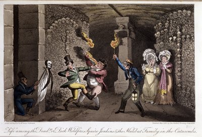 Promenade in the catacombs - in 