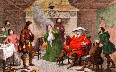 Scene from Henry IV Written by Shakespeare by George Cruikshank