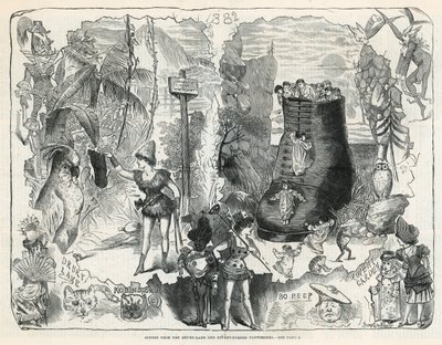 Scenes from the Drury Lane and Covent Garden Pantomimes by George Cruikshank