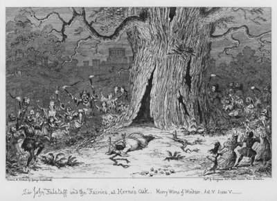Sir John Falstaff and the Fairies, at Herne