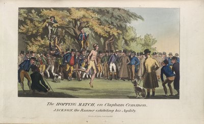 The Hopping Match, Life in London, etc., by Pierce Egan by George Cruikshank