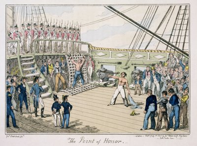 The Point of Honor by George Cruikshank