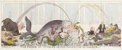 The Prince of Whales or The Fisherman at Anchor by George Cruikshank