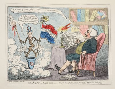 The Root of Kings Evil by George Cruikshank