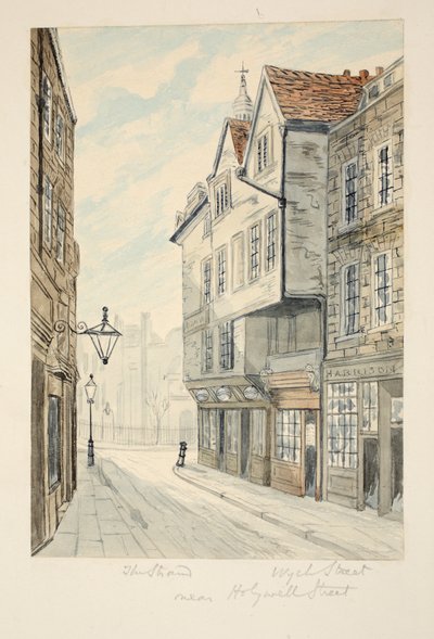 Wych Street, off The Strand by George Cruikshank