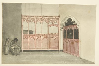 Old Chapel in Bristol Cathedral by George Cumberland