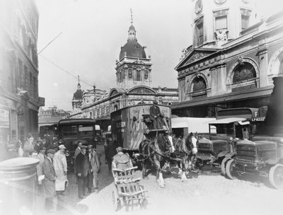 Smithfield Market, London by George Davison Reid