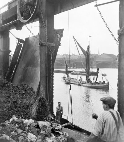 The South Bank, Lambeth, London, before 1933 by George Davison Reid