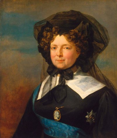 Empress Maria Feodorovna of Russia, 1820s by George Dawe