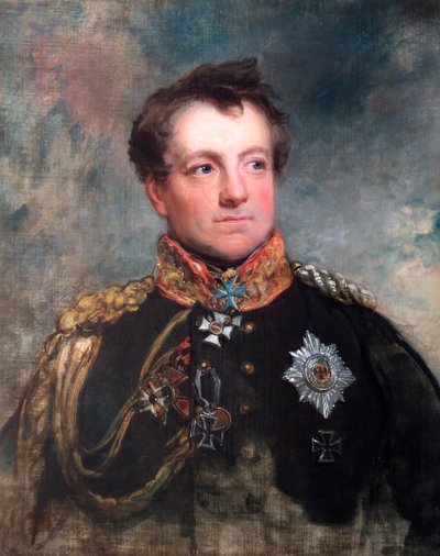Portrait of Field Marshal August Neidhart, Count of Gneisenau, Prussian Soldier by George Dawe