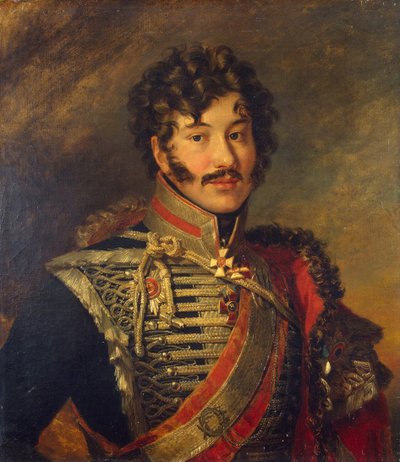 Portrait of General Sergey Nikolayevich Lanskoy, 1774-1814, before 1825 by George Dawe