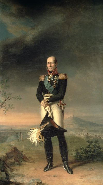Portrait of Prince Mikhail Barclay de Tolly by George Dawe
