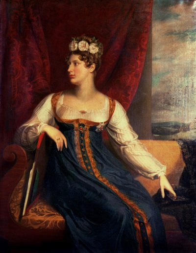 Portrait of Princess Charlotte Augusta of Wales by George Dawe