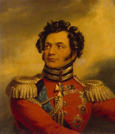 Portrait of General Fyodor Petrovich Uvarov by George Dawe