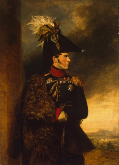 Prince Alexander Sergeyevich Menshikov by George Dawe