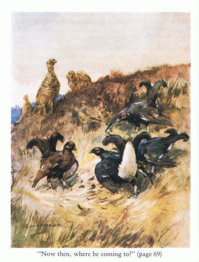 "Now then, where be coming to?" by George Denholm Armour