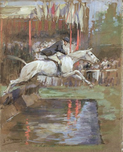 The Water Jump by George Denholm Armour