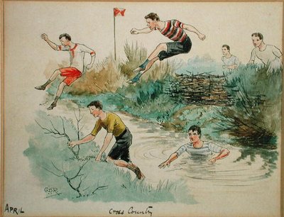 The Month of April: Cross Country by George Derville Rowlandson