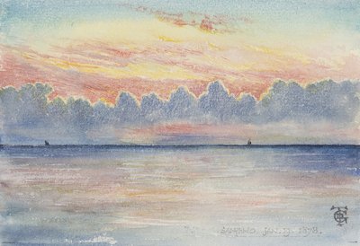 San Remo, 19th January 1878 by George Douglas Tinling