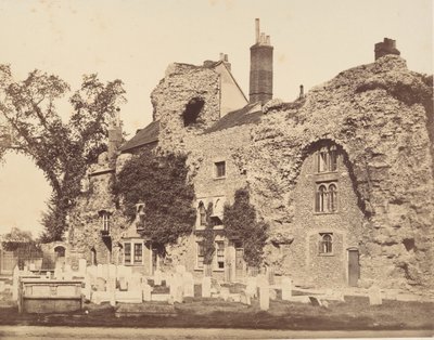 Remains of the Abbey Church, Bury St. Edmunds by George Downes