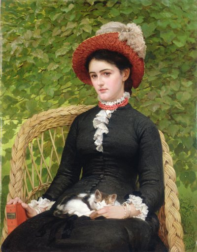 Lucy, Daughter of Charles Andrew by George Dunlop Leslie