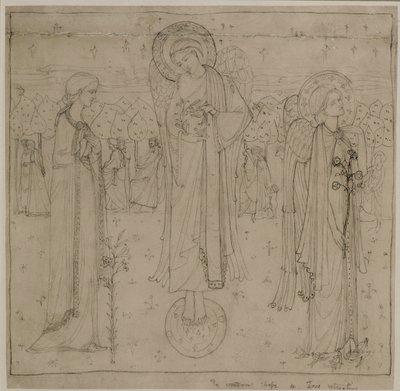 The Wondrous Shape of Love Retreating, c.1898-1901 by George Dutch Davidson