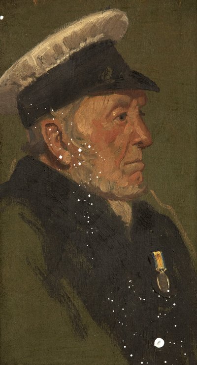 Portrait of W. Lavington, R.N., c. 1920 by George Edmund Butler
