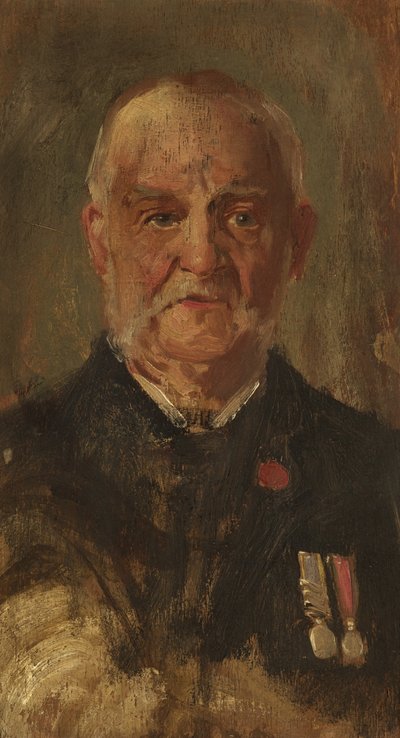 Portrait of W. Porter, R.M.L.I., c.1920 by George Edmund Butler