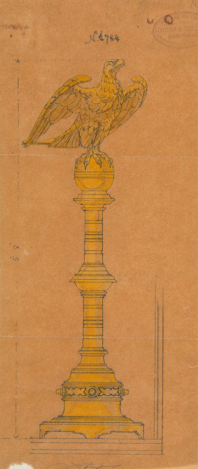 Designs executed for Jones and Willis, metal and wood-workers and church furniture manufacturers of Birmingham and London by George Edmund Street